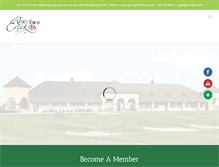 Tablet Screenshot of golfrosecreek.com